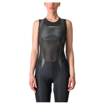 Image of CASTELLI Women&#039;s Pro Mesh W Sleeveless Technical Jersey, Black, L