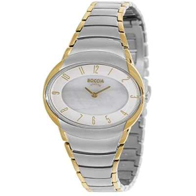 Image of Boccia Women Analogue Quartz Watch with Titanium Strap 3255 04