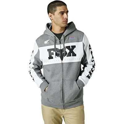 Image of Fox RacingHONDA ZIP FLEECE [HTR GRAPH]