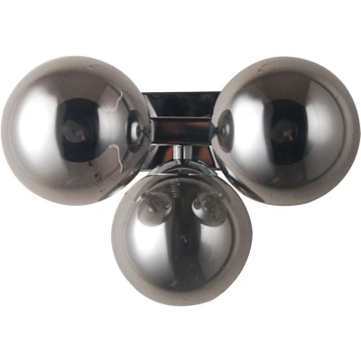 Image of Italux Lighting Marbelio Modern 3 Light Wall Lamp, G9 ITLWL 6161 Ch+Sm