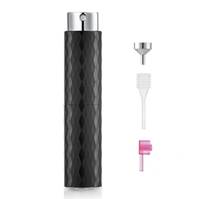 Image of Toureal 8ml Atomizer Perfume Spray Bottle for Travel, Empty Refillable Cologne Dispenser, Portable Sprayer Men and Women (Black)