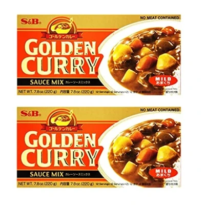 Image of S&amp;B Golden Curry Mild Pack of 2