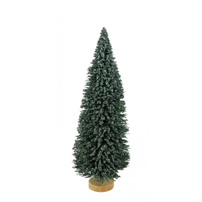 Image of Melody Jane Dolls House 8&quot; Spruce Evergreen Tree Miniature Christmas Garden Scene Accessory