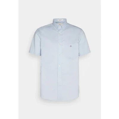 Image of GANT REG Shirt, Men&#039;s, Size: Small, Light blue