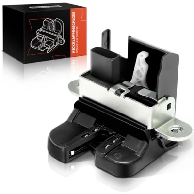 Image of Frankberg Tailgate Boot Lock Latch Actuator 4 Pins Compatible with Golf MK V Hatchback VI P.a.s.s.a.t B6 Estate T.o.u.r.a.n I MPV Leon II Altea Replace# 1K6827505E