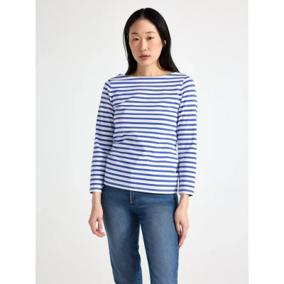 Image of Striped cotton top