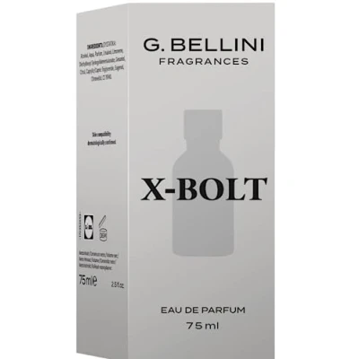 Image of G. Bellini Fragrances, X Bolt, Eau de Parfum Spray for Men, 75 ml