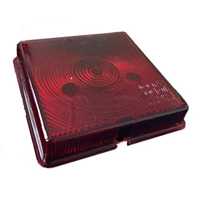 Image of Trailer Brake Light Lens Rubbolite 5481A to suit Ifor Williams