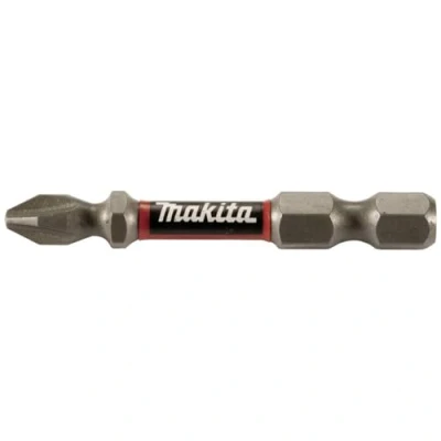 Image of Makita E 03377 Impact Premier Double Torsion Bits PH2 50mm Pack of 10