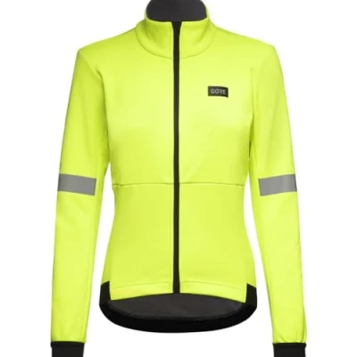Image of GOREWEAR Tempest Jacket Womens, Neon Yellow, 42