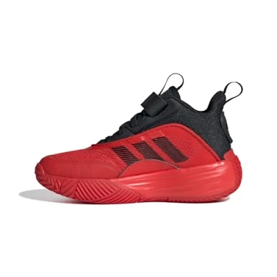 Image of adidas OWNTHEGAME 3.0 K boys&#039;s Children&#039;s Basketball Trainers (Shoes) in Red