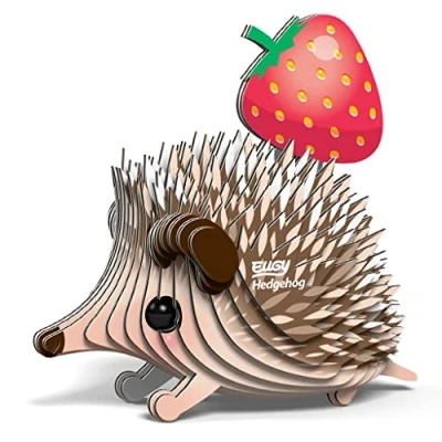 Image of EUGY Eco Friendly 3D Paper Puzzle (Hedgehog)