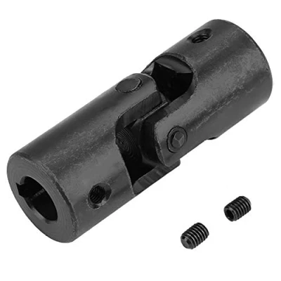 Image of Zunate Universal Joint Socket, Metal, 15mm ID, 32mm OD, 3 Pieces with Coupling Fasteners, for RC Model Motors &amp; Robots