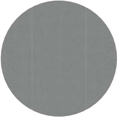 Image of vidaXL Pool Ground Cloth Light Grey Ø306 cm Polyester Geotextile