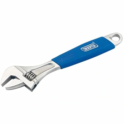Image of Draper Soft Grip Adjustable Wrench, 250mm