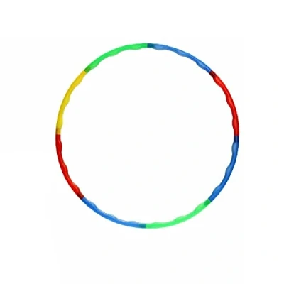 Image of PNJB, Kids Collapsible Adjustable Colourful Hula Hoop Indoor Outdoor Fitness Gymnastic, Ideal for Dancing, Playing Sports, Games, Swimming Pet Training, and Portable Equipment.