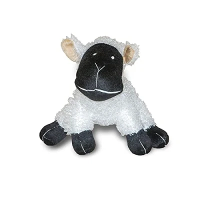 Image of Danish Design Seamus The Sheep Squeaky Rattling Soft Plush Dog/Puppy Toy 10 Inch