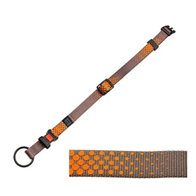 Image of Karlie Art Sportiv Plus Adjustable Collar with Printed Motif Mix and Match Length 20 35 cm Width 10 mm Dots