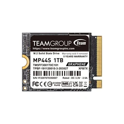Image of TEAMGROUP MP44S 1 TB (PCIe 4.0 x4, NVMe, M.2 2230)