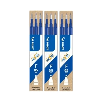 Image of Pilot Frixion Erasable Rollerball Refill Blue 0.5mm Tip