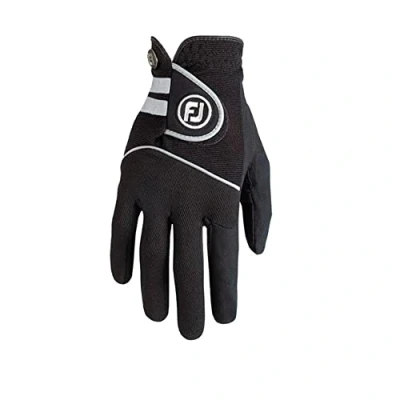 Image of FootJoy RainGrip Men&#039;s Golf Glove,Black,XL