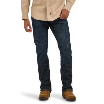Image of Wrangler Men&#039;s Retro Slim Fit Boot Cut Jean, Dax, 34W / 36L