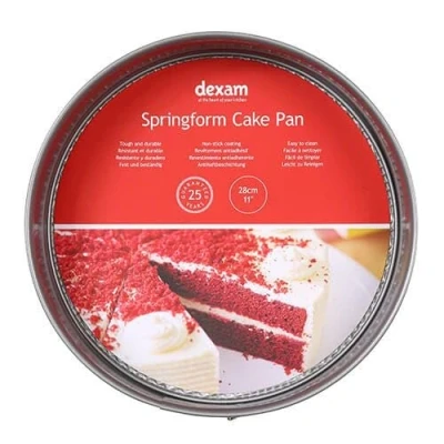 Image of Dexam Bakers Pride Non Stick 28cm Springform Cake Pan