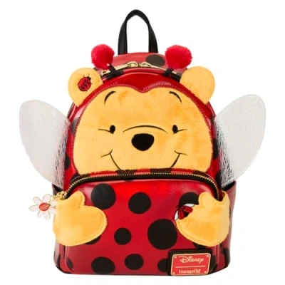 Image of Loungefly Disney Winnie The Pooh Lady Bug Cosplay Mini Backpack