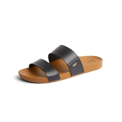Image of Reef Women&#039;s Cushion Vista Sandal, Black, 7 UK