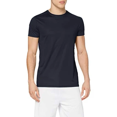 Image of Stedman Active Sports T Shirt Mens Blue Midnight XL