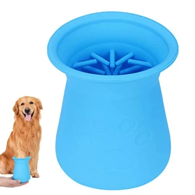 Image of Dog Paw Cleaner for Dogs,Paw Washers Dogs,Dog Washer,Portable Shower Dogs &amp; Cats,Pet Muddy Paws Cleaner,Dog Foot Accessories to Clean
