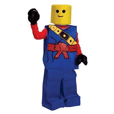 Image of Dress Up America Halloween Block Ninja Costume Beautiful Set for Role Play