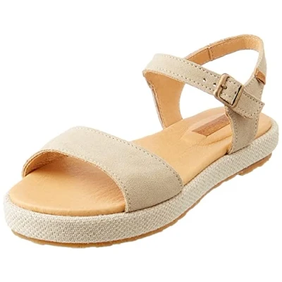 Image of El Naturalista Women&#039;s Bosana Sandal, Stone, 9 UK