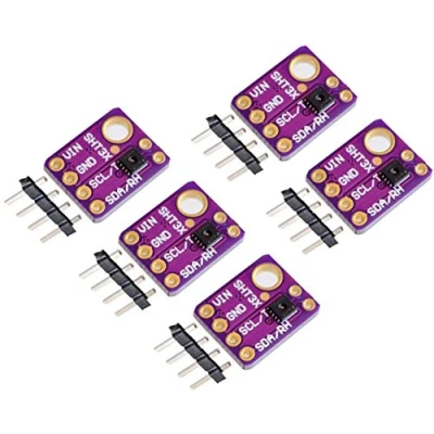 Image of TECNOIOT 5pcs sht31 temperatura de tuberías &amp; d humidity sensor módulos Breakout Weather