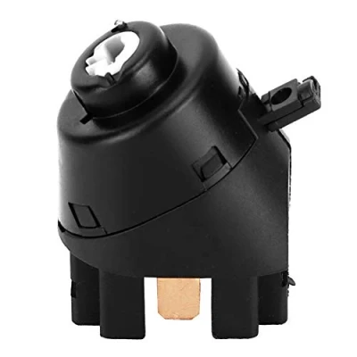 Image of Ignition Starter Switch, 6N0905865 Replacement for T4 Transporter Van 1990 2003 Black