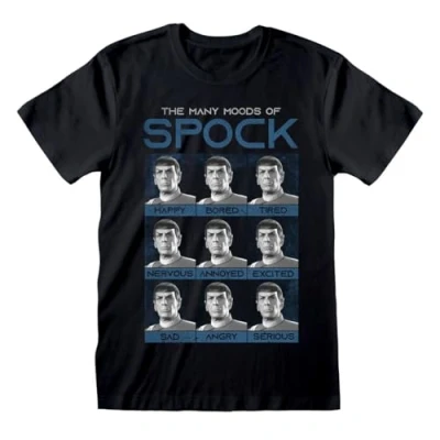 Image of Official Star Trek Many Mood of Spock Large Black