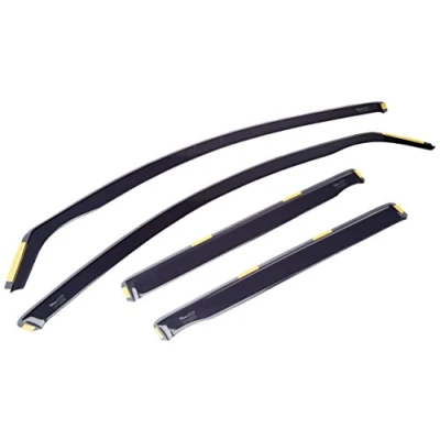 Image of HEKO 29363 (4 Pieces) Wind Deflectors Fits Toyota AVENSIS 2003 2009 5 Door Estate