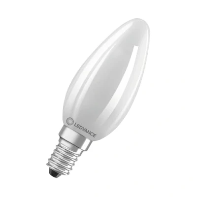 Image of LEDVANCE LED Filament Candle 4.8W (40W eqv.) E14 2700K Opal Dimmable