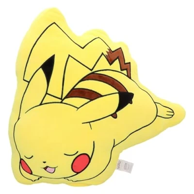 Image of Nemesis Now Pokémon Sleeping Pikachu Cushion 50cm, Polyester, Yellow