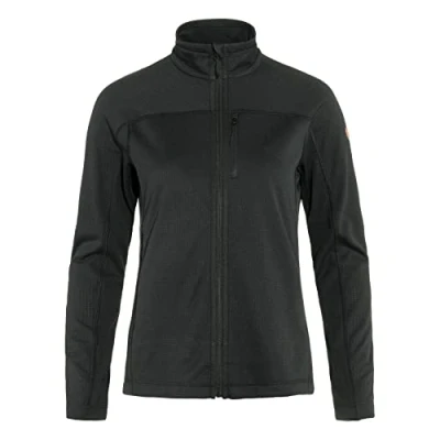 Image of Fjallraven 87142 550 Abisko Lite Fleece Jacket W/Abisko W Women&#039;s Black Size M