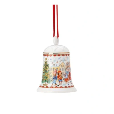 Image of Hutschenreuther Collectable Collection 23 Christmas Lengths Porcelain Bell 12 cm