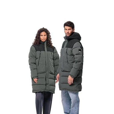 Image of Jack Wolfskin Unisex Dellbrueck Long Down Jacket