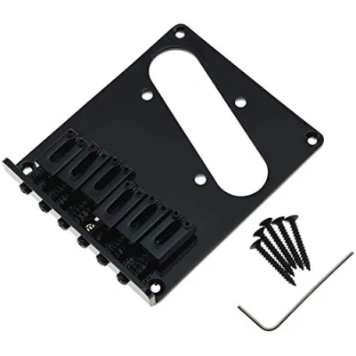 Image of Dopro Tele Single Bridge Guitar for Telecaster Black