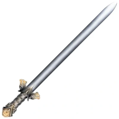Image of Bristol Novelty BA851 Ancient Knight Sword 1 Piece Multicoloured 63 cm x 11 2.5 cm, boys, Multicolor, One Size