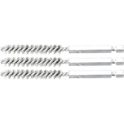Image of BGS 3078 8 S Steel Brush mm 6.3 (1/4&quot;) Drive 3 pcs.