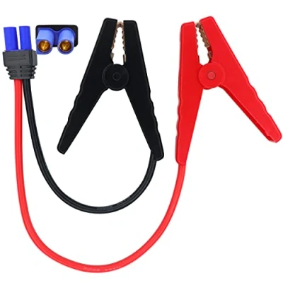 Image of HuaLiSiJi EC5 Jump Starter Cable Car Battery Leads Charging Cable, Motorcycle, for 12V Portable Booster (EC5 40cm)