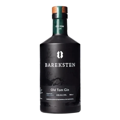 Image of Bareksten Old Tom Gin 1 x 700ml Distinctive juniper note with a earthy herbal and floral scents Aromatic fruity