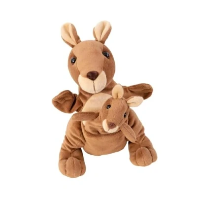 Image of Beleduc 40450 Tiere Mother &amp; Child Hand Puppet, Multicoloured