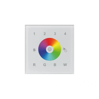 Image of Colour Change RF Smart Wall Control White Collingwood Lighting