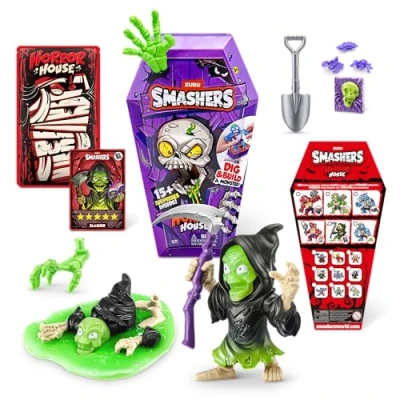 Image of Smashers Horror House (Head Scar) by ZURU, Interactive Toy, Collectable Toy for Kids and Teens